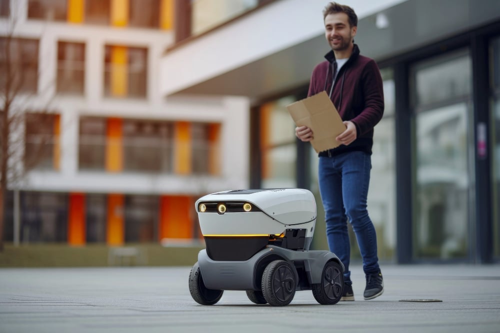 Contoh penggunaan robotics